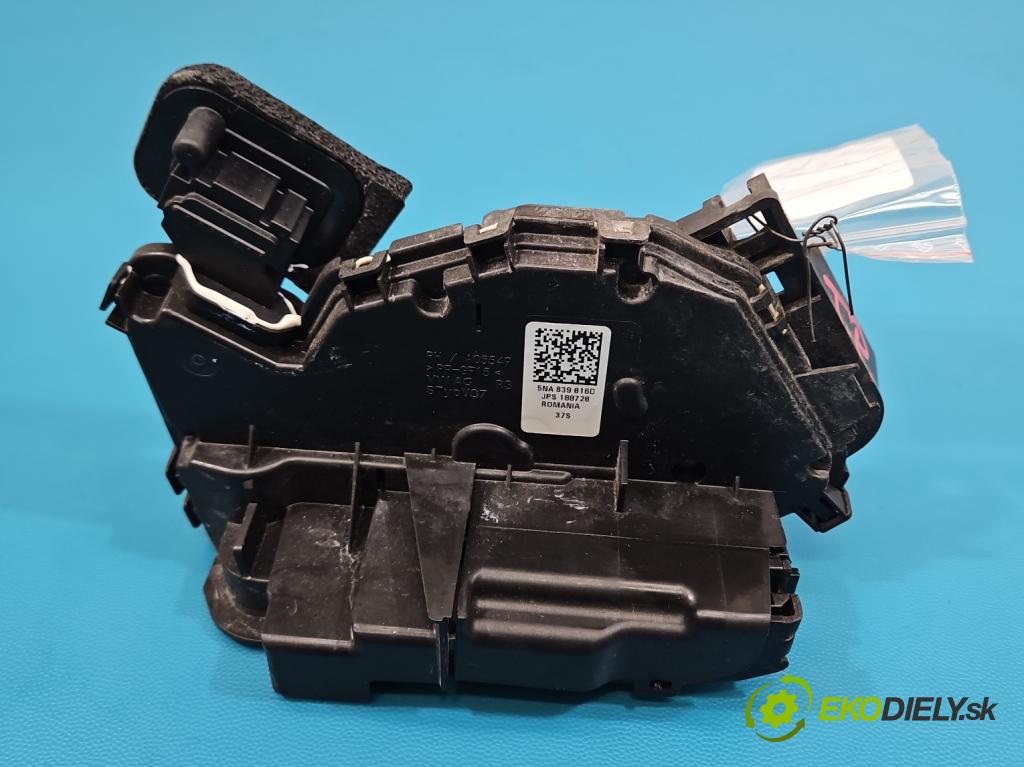 Vw Tiguan II 2016-2024 1.5 TSI 150 hp automatic 110 kW 1498 cm3 5- zámek zadní pravý 5NA839016D