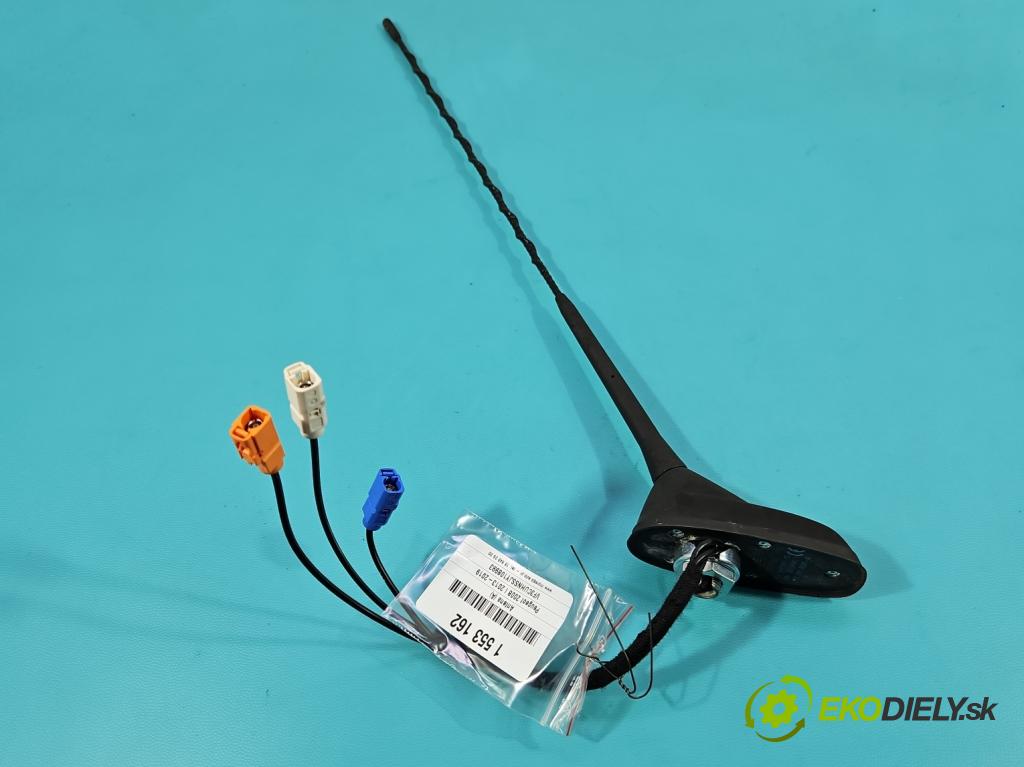 Peugeot 2008 I 2013-2019 1.2 12V 131 hp manual 96 kW 1199 cm3 5- Antena 9804058180-02