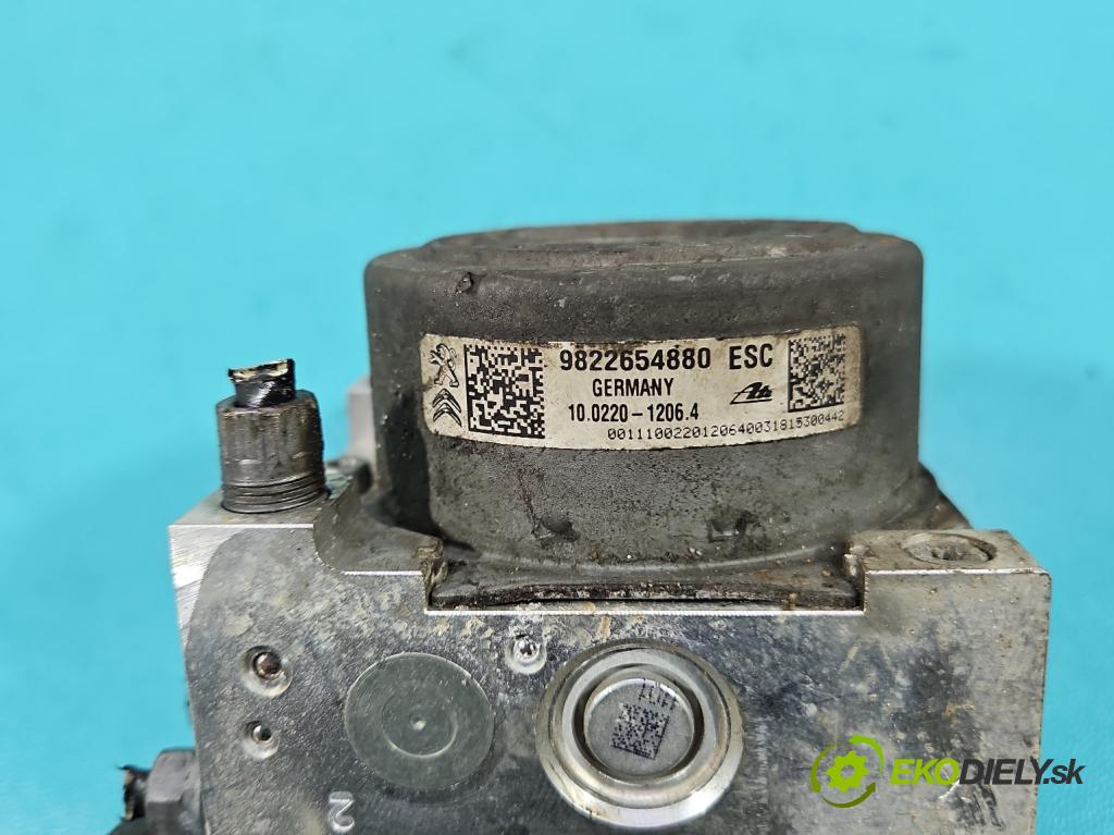 Peugeot 2008 I 2013-2019 1.2 12V 131 HP manual 96 kW 1199 cm3 5- čerpadlo abs 100916-39133 (Pumpa ABS)