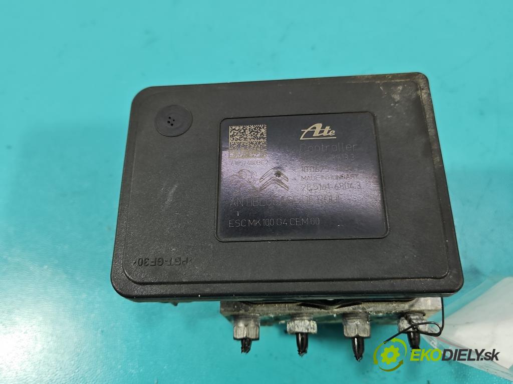 Peugeot 2008 I 2013-2019 1.2 12V 131 HP manual 96 kW 1199 cm3 5- čerpadlo abs 100916-39133 (Pumpa ABS)