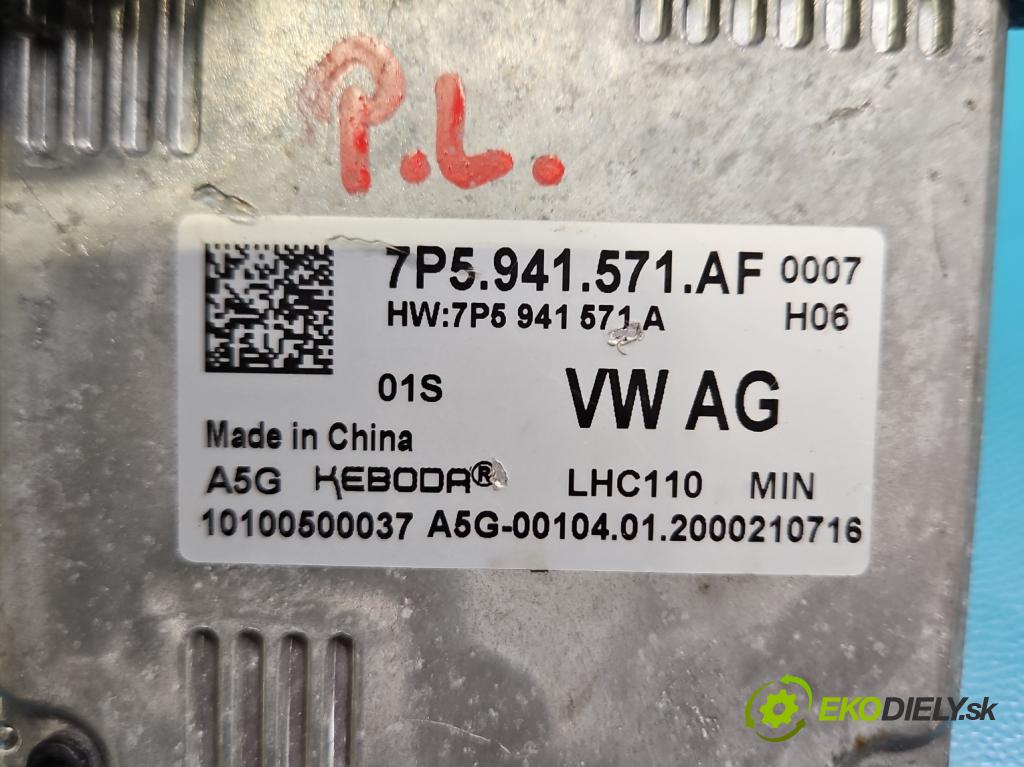 Vw Tiguan II 2016-2024 1.5 TSI 150 hp automatic 110 kW 1498 cm3 5- měnič xenon 7P5941571AF (Řídící jednotka xenonu)