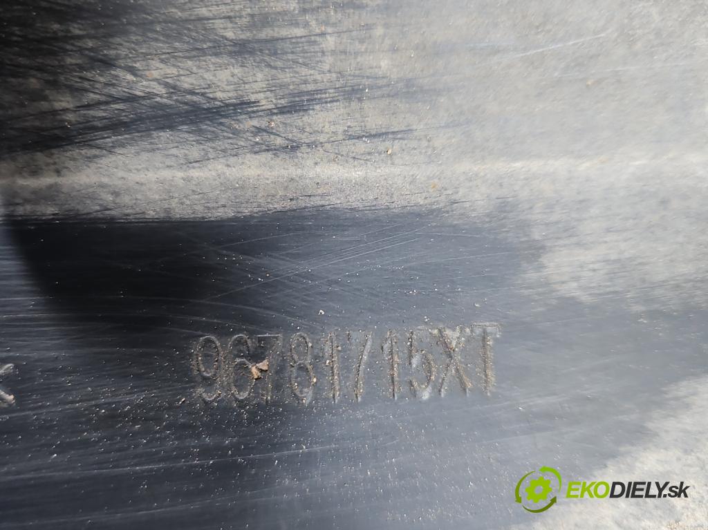 Peugeot 2008 I 2013-2019 1.2 12V 131 HP manual 96 kW 1199 cm3 5- lišta práh: pravé 96781715XT (Lišta prahová)