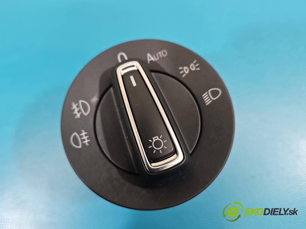 Vw Tiguan II 2016-2024 1.5 TSI 150 hp automatic 110 kW 1498 cm3 5- Přepínač světel na deska: 5G0941431BD