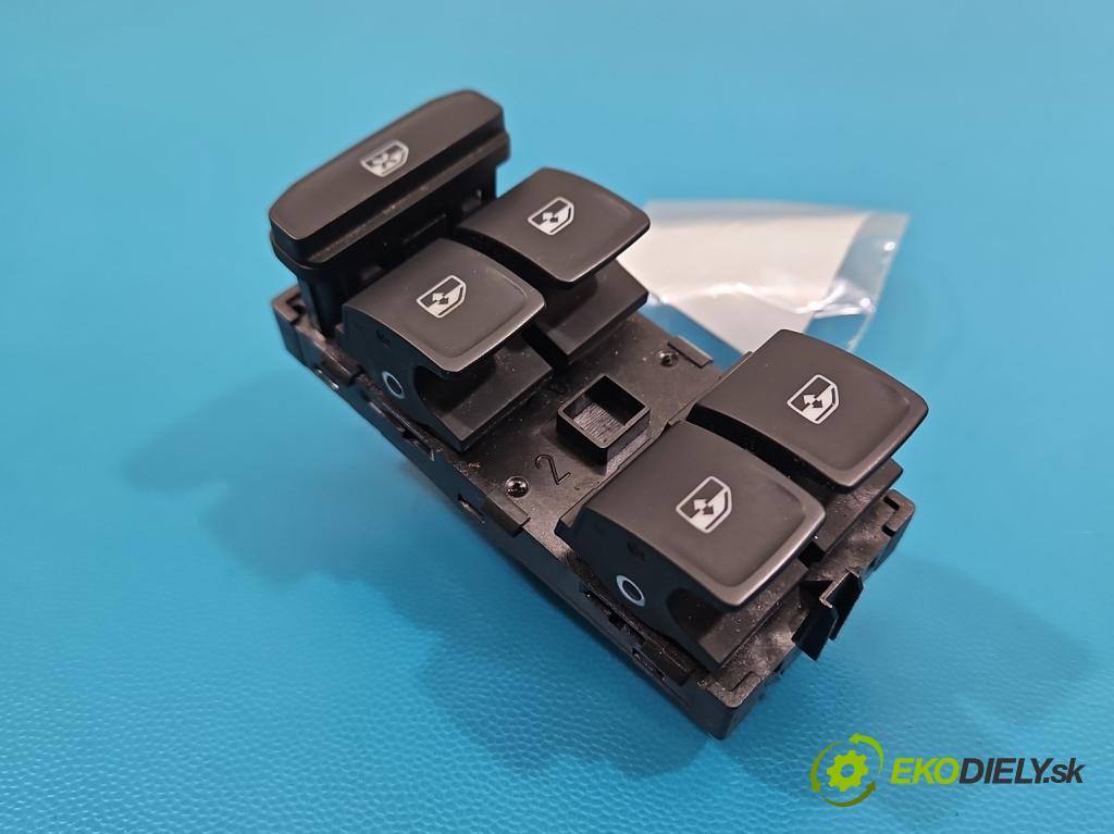 Vw Tiguan II 2016-2024 1.5 TSI 150 HP automatic 110 kW 1498 cm3 5- prepínač okien spätných zrkadiel 5G0959857D