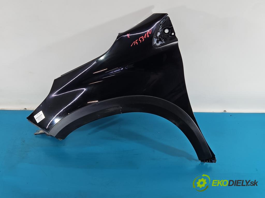 Peugeot 2008 I 2013-2019 1.2 12V 131 HP manual 96 kW 1199 cm3 5- blatník predné ľavý  (Blatník predný ľavý)