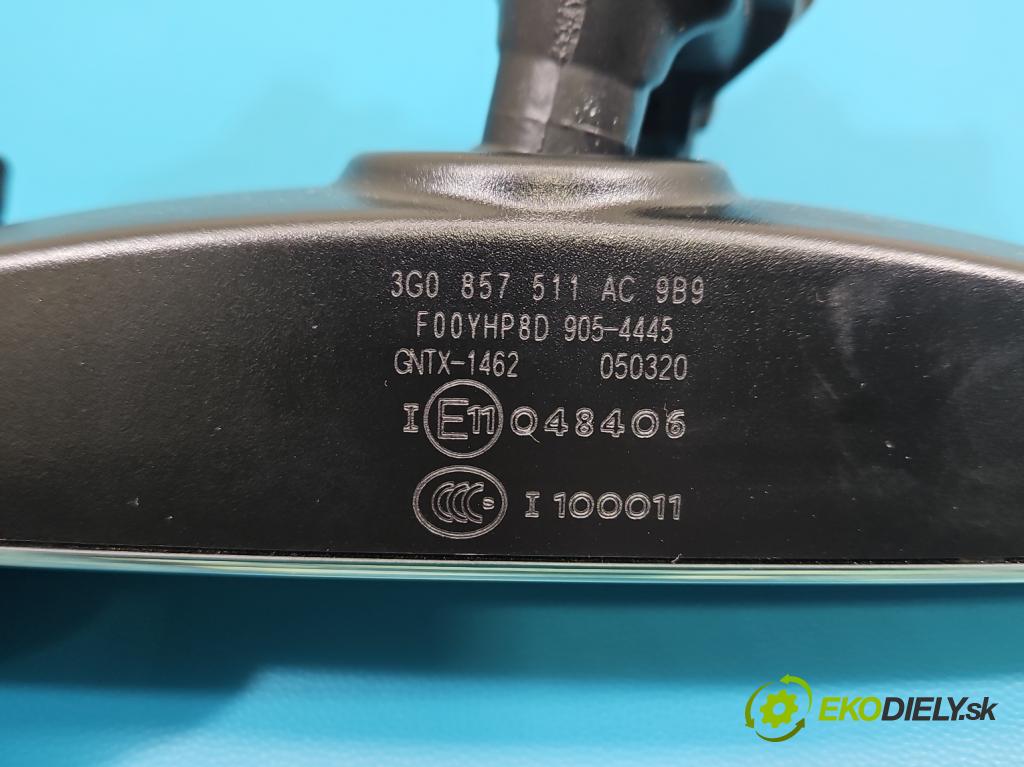 Vw Tiguan II 2016-2024 1.5 TSI 150 hp automatic 110 kW 1498 cm3 5- zpětné zrcátko vnitřní 3G0857511 (Vnitřní zpětné zrcátko)