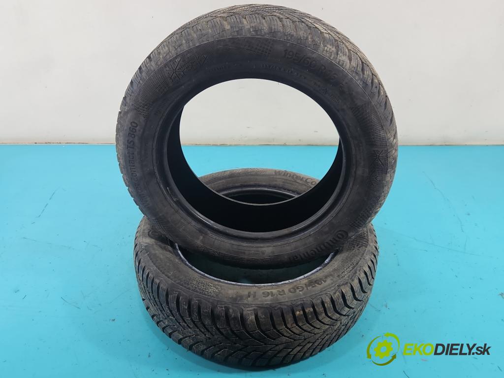 Peugeot 2008 I 2013-2019 1.2 12V 131 HP manual 96 kW 1199 cm3 5- pneumatika zimné pár 