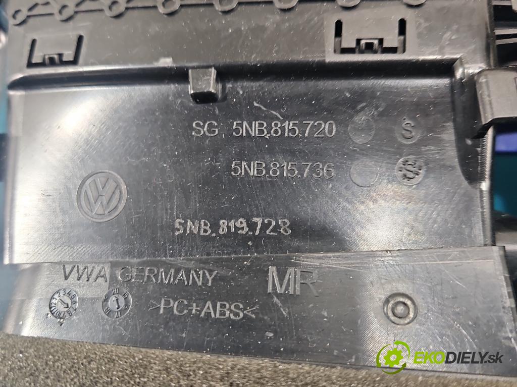Vw Tiguan II 2016-2024 1.5 TSI 150 HP automatic 110 kW 1498 cm3 5- Mřížka: kúrenia stredová 5NB815720 (Mriežka kúrenia (fukár))
