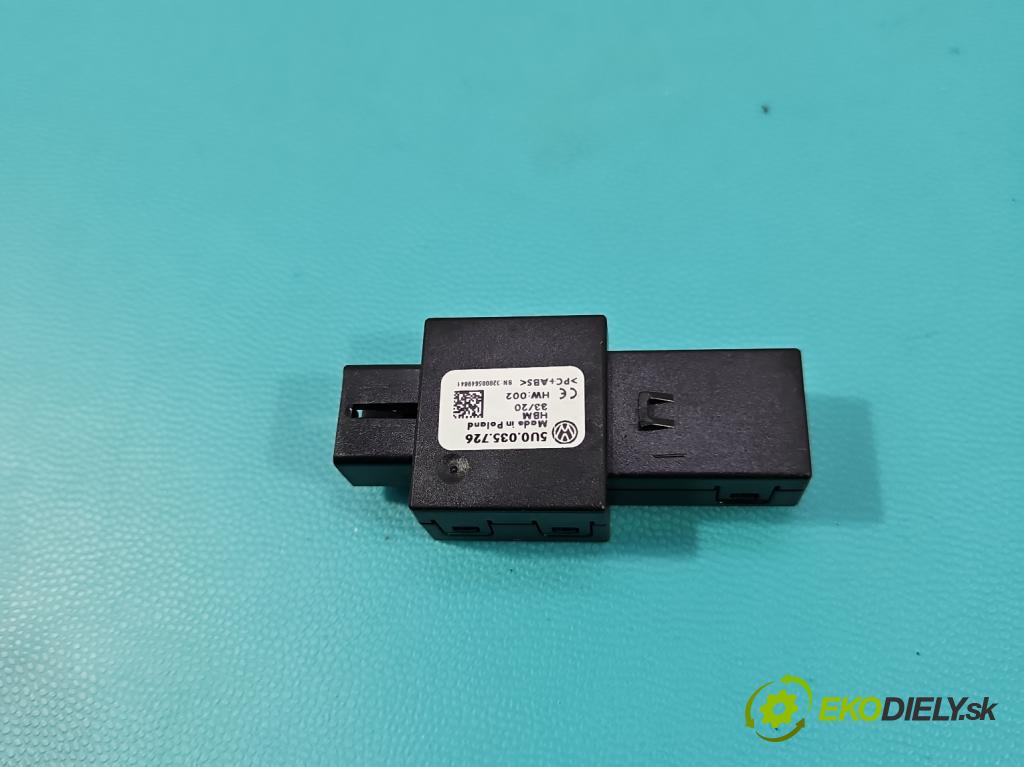 Vw Tiguan II 2016-2024 1.5 TSI 150 HP automatic 110 kW 1498 cm3 5- zásuvka USB 5U0035726