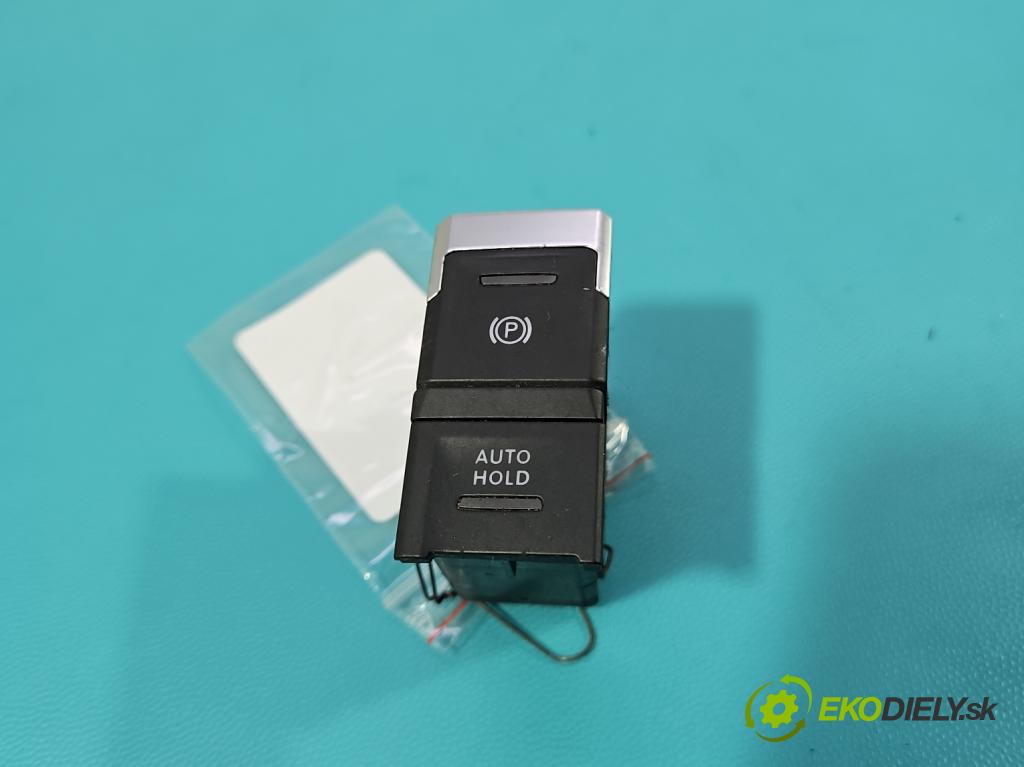 Vw Tiguan II 2016-2024 1.5 TSI 150 hp automatic 110 kW 1498 cm3 5- Přepínač brzda: ručního 5NA927225B (Páčky pod volantem)