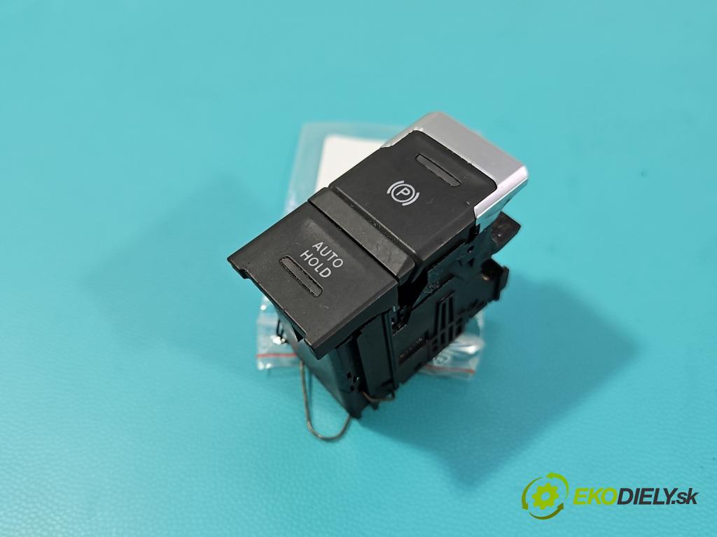 Vw Tiguan II 2016-2024 1.5 TSI 150 HP automatic 110 kW 1498 cm3 5- prepínač brzda: ručný 5NA927225B (Prepínacie páčky pod volantom)