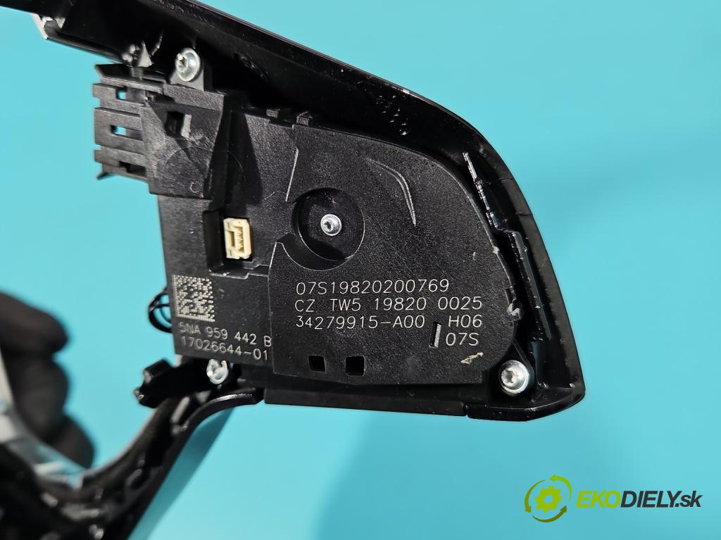 Vw Tiguan II 2016-2024 1.5 TSI 150 hp automatic 110 kW 1498 cm3 5- Přepínač multifunkční: řízení: 5NA959442B (Páčky pod volantem)