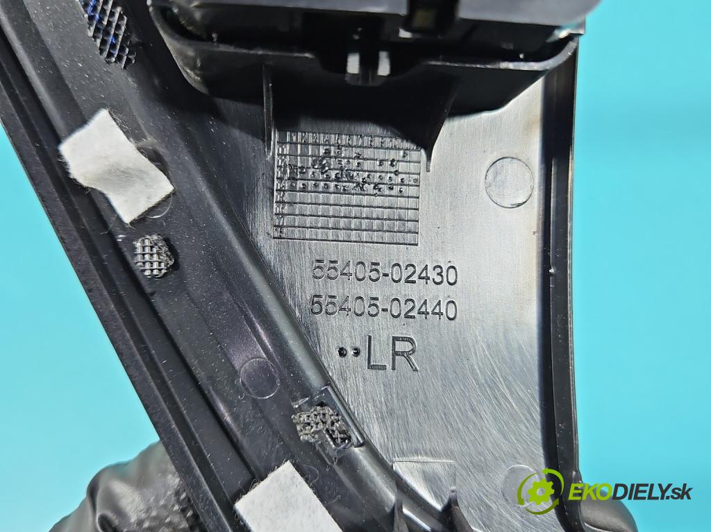 Toyota Auris II 2012-2018 1.8 hybrid 99 hp automatic 73 kW 1798 cm3 5- rameček rádia 55405-02430