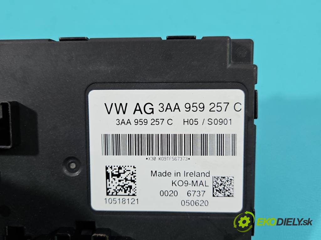 Vw Tiguan II 2016-2024 1.5 TSI 150 HP automatic 110 kW 1498 cm3 5- riadiaca jednotka ostatné 3AA959257C