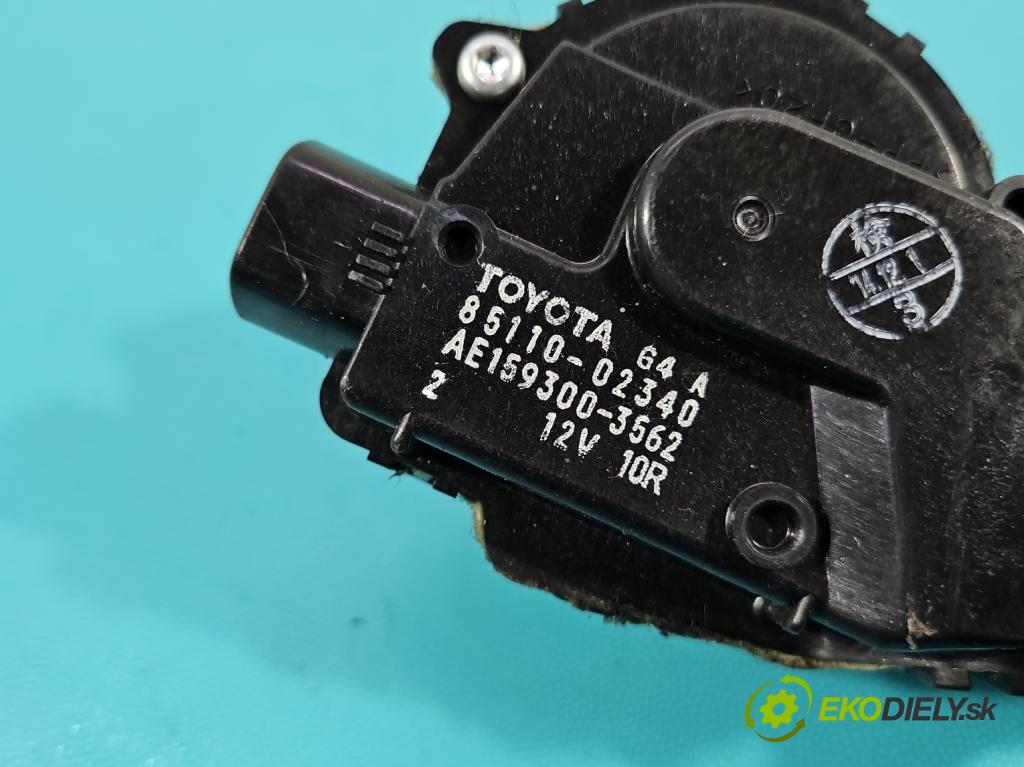 Toyota Auris II 2012-2018 1.8 hybrid 99 HP automatic 73 kW 1798 cm3 5- motor stieračov predné 85110-02340