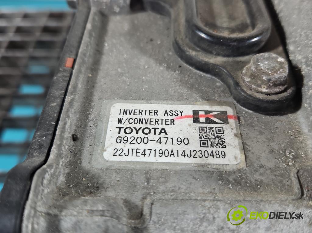 Toyota Auris II 2012-2018 1.8 hybrid 99 hp automatic 73 kW 1798 cm3 5- měnič aktuální: G9200-47190