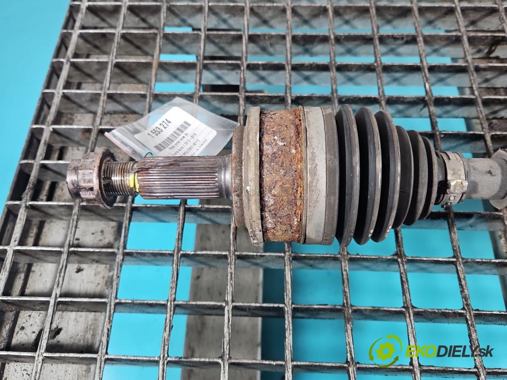 Toyota Auris II 2012-2018 1.8 hybrid 99 HP automatic 73 kW 1798 cm3 5- poloos predné ľavé 4342002A60C