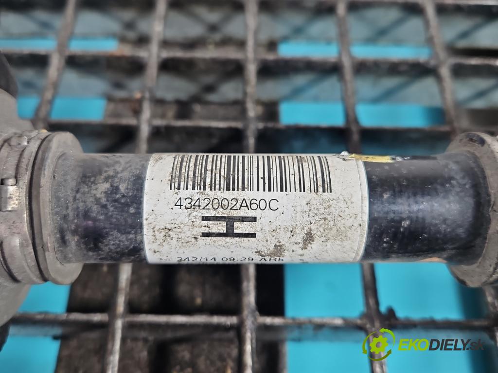 Toyota Auris II 2012-2018 1.8 hybrid 99 HP automatic 73 kW 1798 cm3 5- poloos predné ľavé 4342002A60C