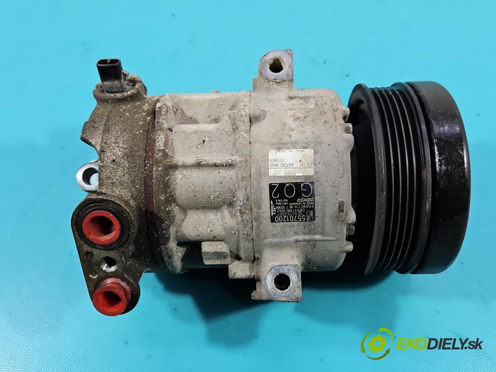 Opel Corsa E 2014-2019 1.4 16V 90 hp manual 66 kW 1398 cm3 5- Kompresor: klíma 55701200 (Kompresor klimatizace)