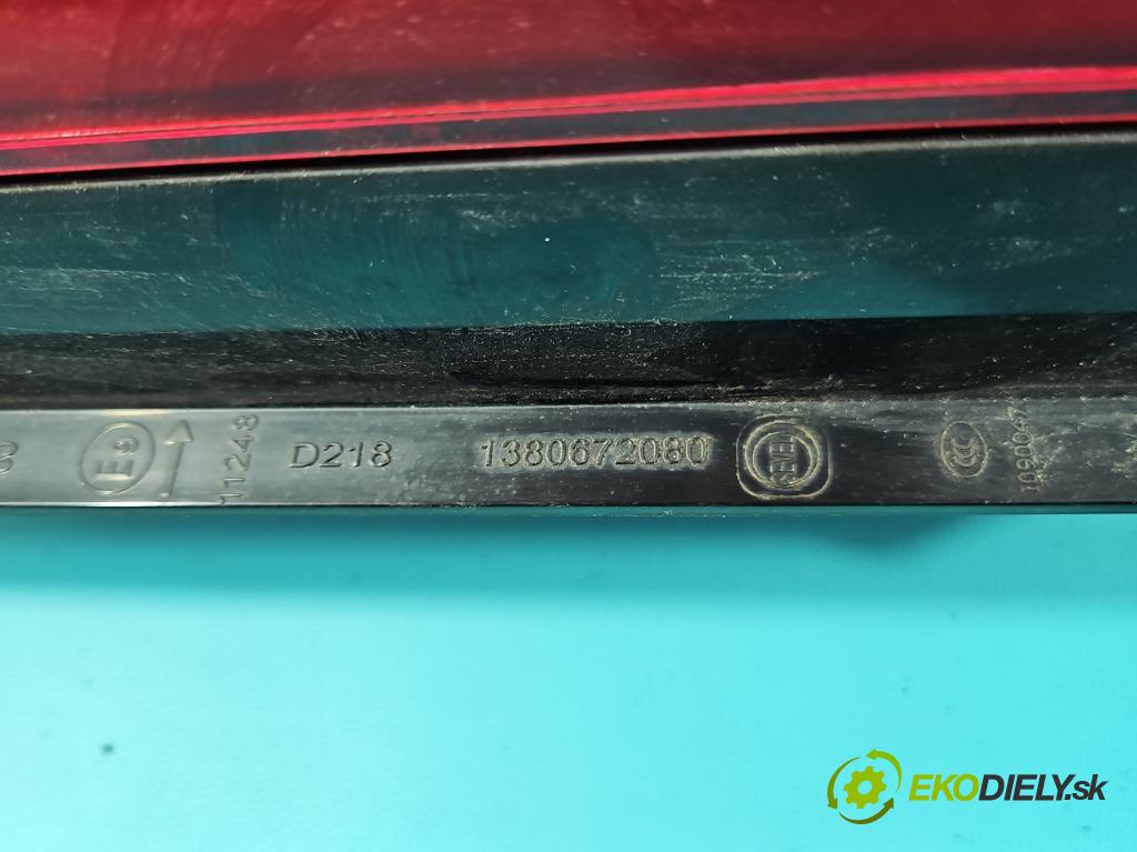 Fiat Ducato IV 2014- 2.3 jtd 131 HP manual 96 kW 2287 cm3 5- svetlo / reflektor zadné pravé 013806072080 (Kľučka dverí ostatné)