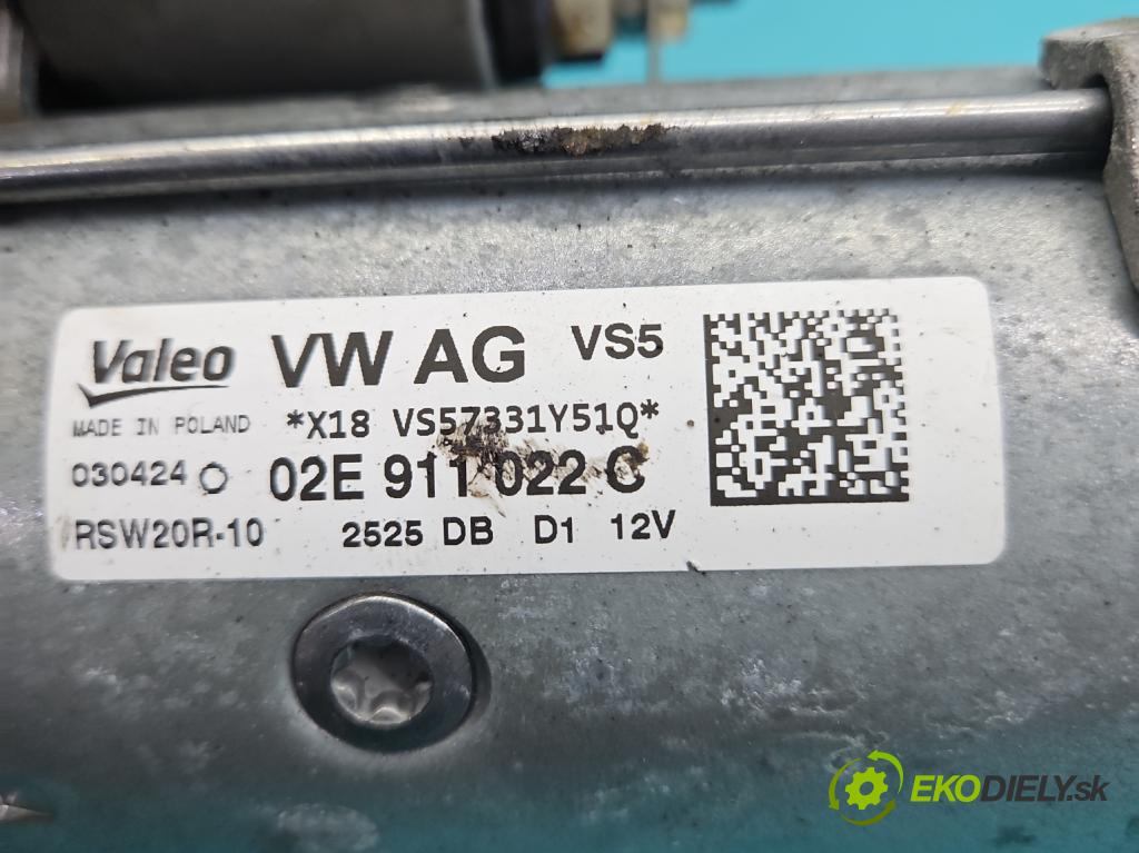 Skoda Superb III 2015-2024 2.0 tdi 150 HP automatic 110 kW 1968 cm3 5- štartér 02E911022C (Štartér)