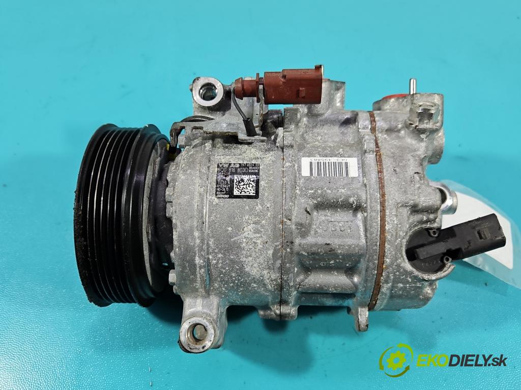 Skoda Superb III 2015-2024 2.0 tdi 150 hp automatic 110 kW 1968 cm3 5- Kompresor: klíma 3Q0816803D (Kompresor klimatizace)