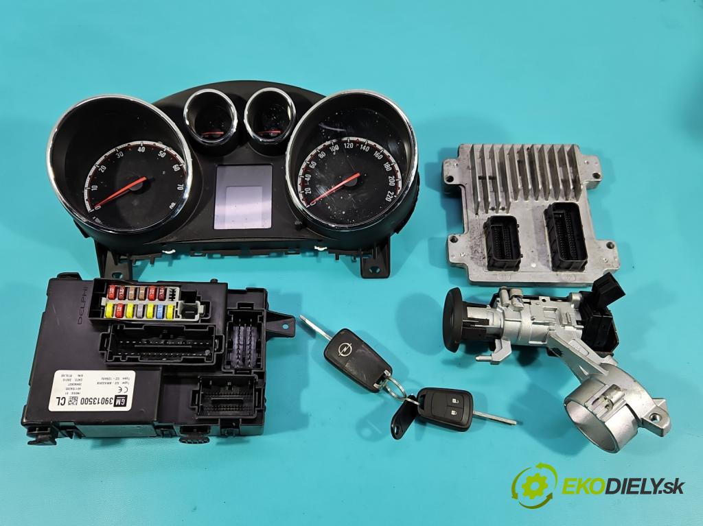 Opel Meriva B 2010-2017 1.4 16V 101 HP manual 74 kW 1398 cm3 5- riadiaca jednotka motora 12679198