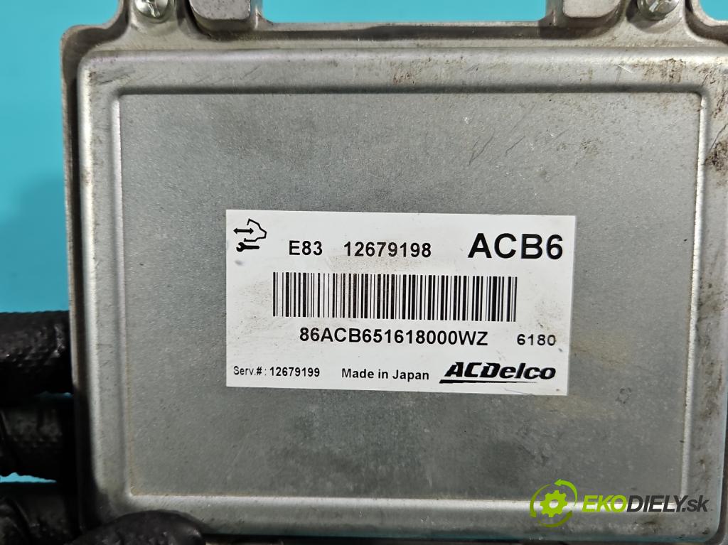 Opel Meriva B 2010-2017 1.4 16V 101 HP manual 74 kW 1398 cm3 5- riadiaca jednotka motora 12679198