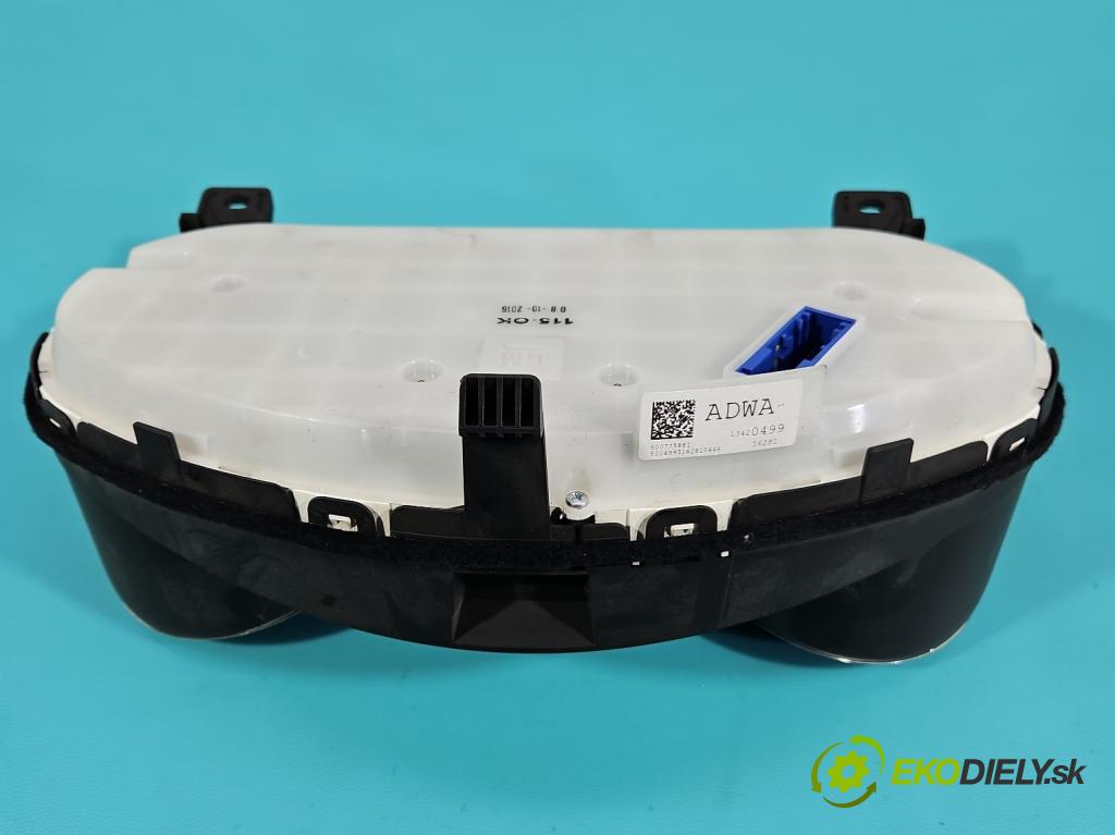 Opel Meriva B 2010-2017 1.4 16V 101 HP manual 74 kW 1398 cm3 5- riadiaca jednotka motora 12679198