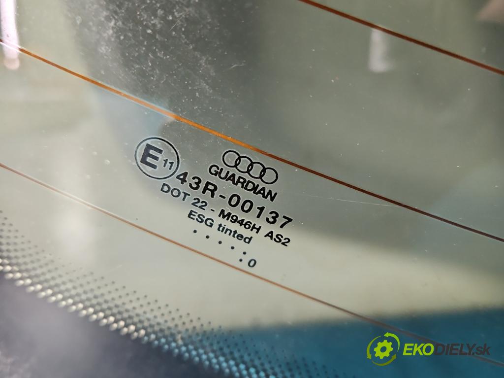 Audi A6 C5 1997-2004 1.9 tdi 110 HP manual 81 kW 1896 cm3 4- sklo zadná  (Sklo zadné)