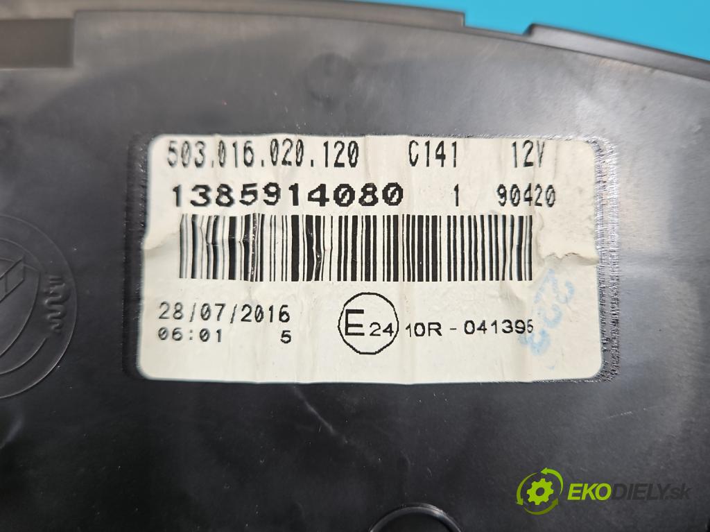 Fiat Ducato IV 2014- 2.3 jtd 131 HP manual 96 kW 2287 cm3 5- riadiaca jednotka motora 52059433