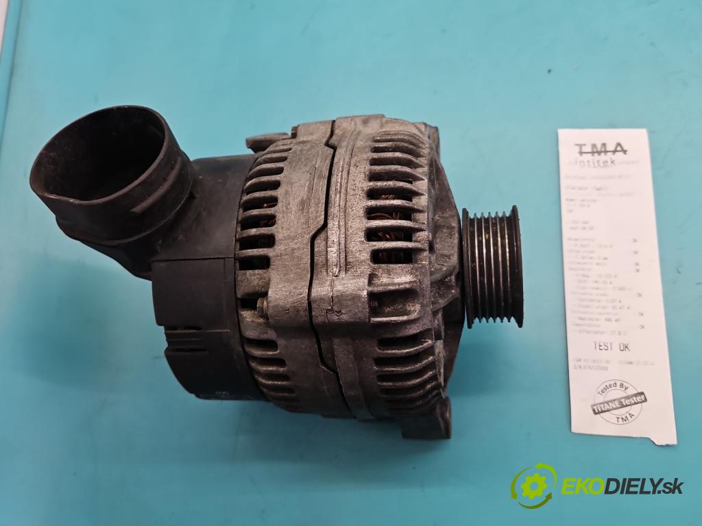 Audi A8 D2 1994-2002 3.7 V8 230 HP automatic 169 kW 3697 cm3 4- Alternator 0123510013 (Alternátor)