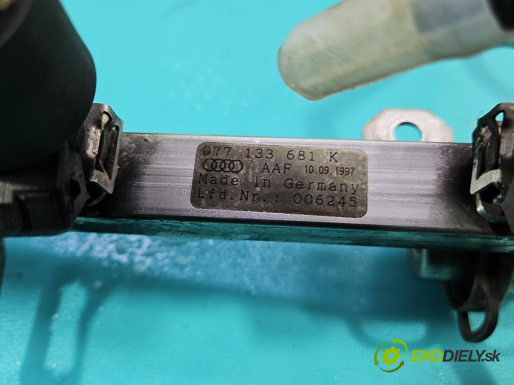 Audi A8 D2 1994-2002 3.7 V8 230 HP automatic 169 kW 3697 cm3 4- vstrek 077133551K (Vstrekovač paliva)