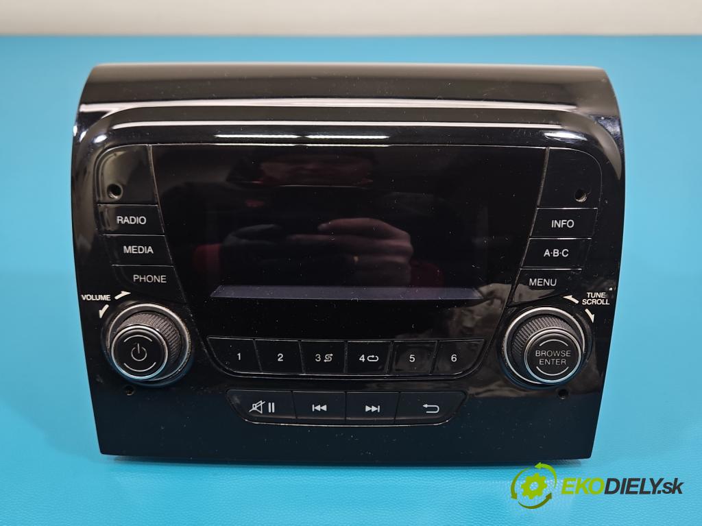 Fiat Ducato IV 2014- 2.3 jtd 131 HP manual 96 kW 2287 cm3 5- Radio originál 07356443500