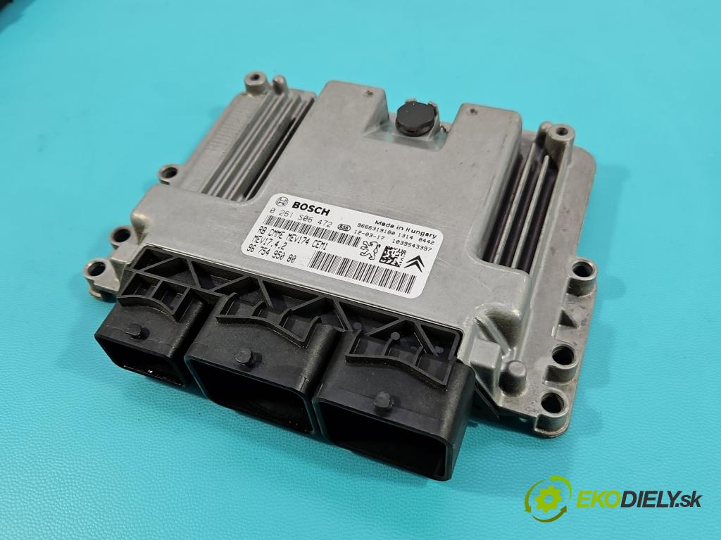 Peugeot 5008 I 2009-2017 1.6 16V 120 HP manual 88 kW 1598 cm3 5- riadiaca jednotka motora 0261S06472