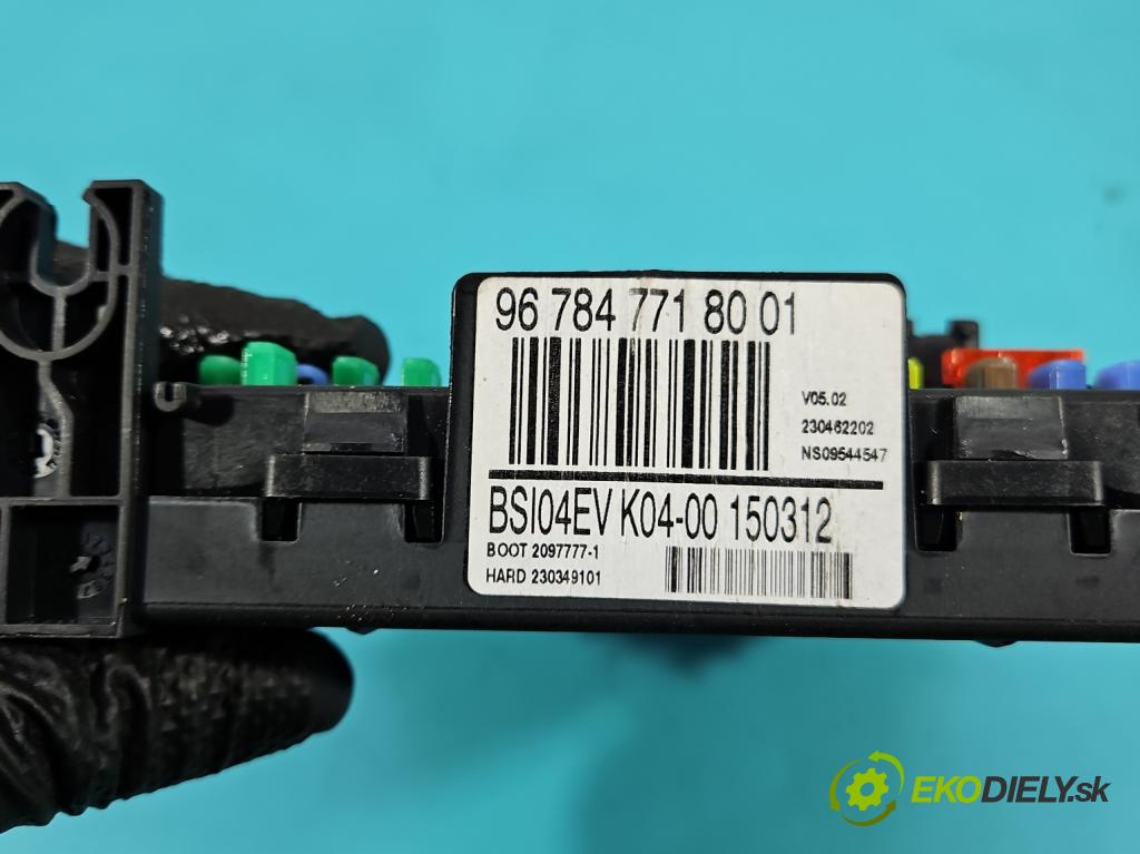 Peugeot 5008 I 2009-2017 1.6 16V 120 HP manual 88 kW 1598 cm3 5- riadiaca jednotka motora 0261S06472