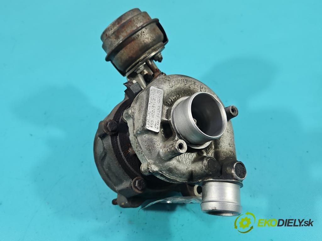 Audi A6 C5 1997-2004 1.9 tdi 110 HP manual 81 kW 1896 cm3 4- turbodúchadlo, turbo 454231-4 (Turbodúchadlo (kompletné))