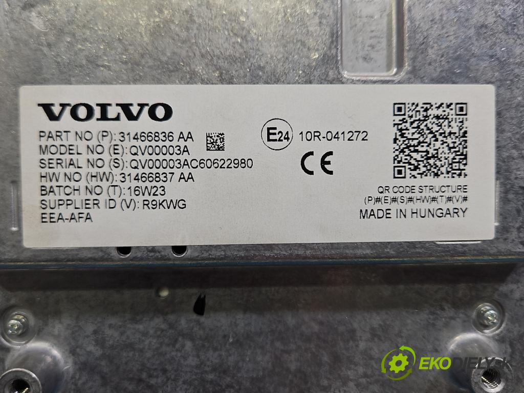 Volvo S90 II 2016- 2.0 T 320KM automatic 235 kW 1969 cm3 4- Zobrazit: 31466836AA (Prístrojová doska)