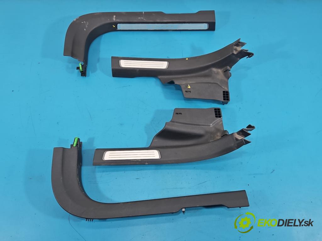 Volvo S90 II 2016- 2.0 T 320KM automatic 235 kW 1969 cm3 4- lišta práh: ľavé 31377619 (Lišta prahová)