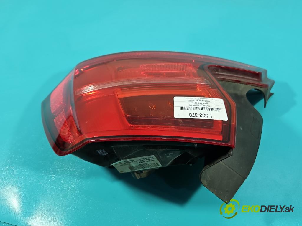 Volvo S90 II 2016- 2.0 T 320KM automatic 235 kW 1969 cm3 4- svetlo / reflektor zadné pravé 31371827 (Kľučka dverí ostatné)