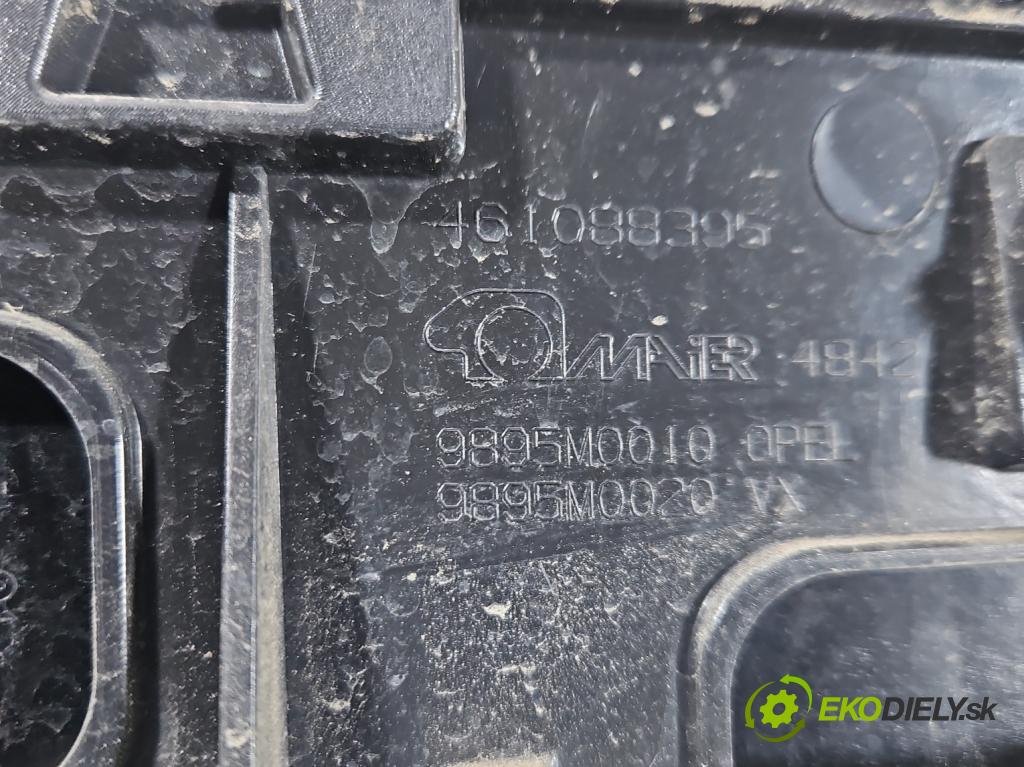 Opel Meriva B 2010-2017 1.4 16V 101 HP manual 74 kW 1398 cm3 5- rukoväť kufrové dvere zadné 9895M0010