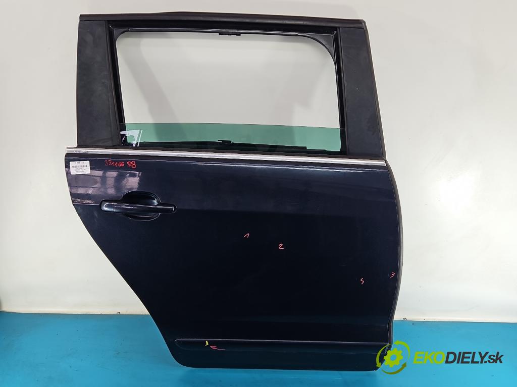 Peugeot 5008 I 2009-2017 1.6 16V 120 HP manual 88 kW 1598 cm3 5- dvere zadné pravé  (Kľučka dverí ostatné)