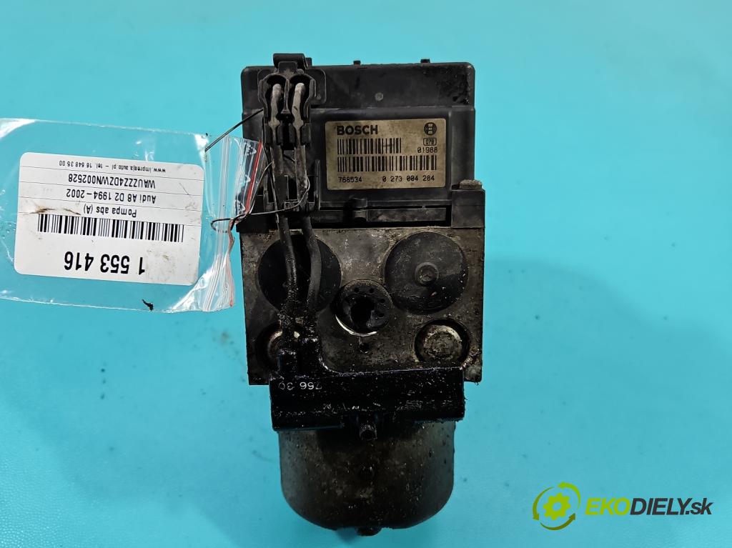 Audi A8 D2 1994-2002 3.7 V8 230 HP automatic 169 kW 3697 cm3 4- čerpadlo abs 0265220408 (Pumpa ABS)