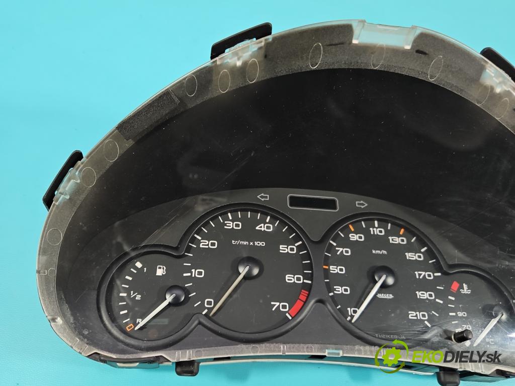 Peugeot 206 1.1 8V 60 HP manual 44 kW 1124 cm3 5- prístrojovka/ budíky 9634961180 (Prístrojová doska)