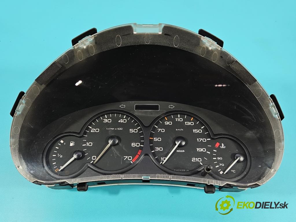 Peugeot 206 1.1 8V 60 HP manual 44 kW 1124 cm3 5- prístrojovka/ budíky 9634961180 (Prístrojová doska)