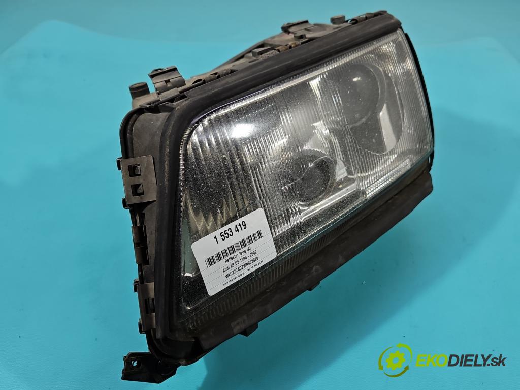 Audi A8 D2 1994-2002 3.7 V8 230 HP automatic 169 kW 3697 cm3 4- Reflektor: ľavý 4D0941003L (Kľučka dverí ostatné)