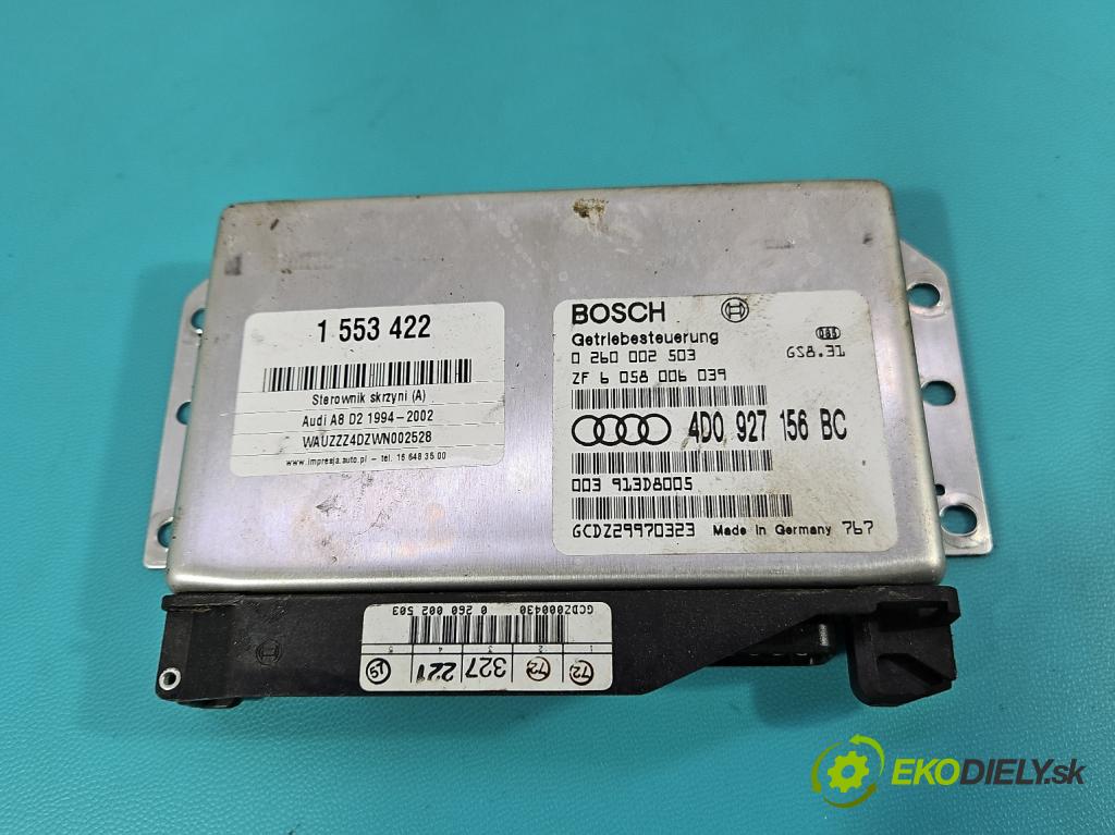 Audi A8 D2 1994-2002 3.7 V8 230 HP automatic 169 kW 3697 cm3 4- riadiaca jednotka skřie: 0260002503
