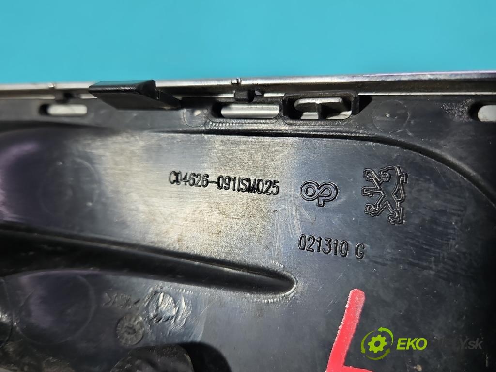 Peugeot 5008 I 2009-2017 1.6 16V 120 HP manual 88 kW 1598 cm3 5- blenda mriežka: nárazník ľavé 091ISM025