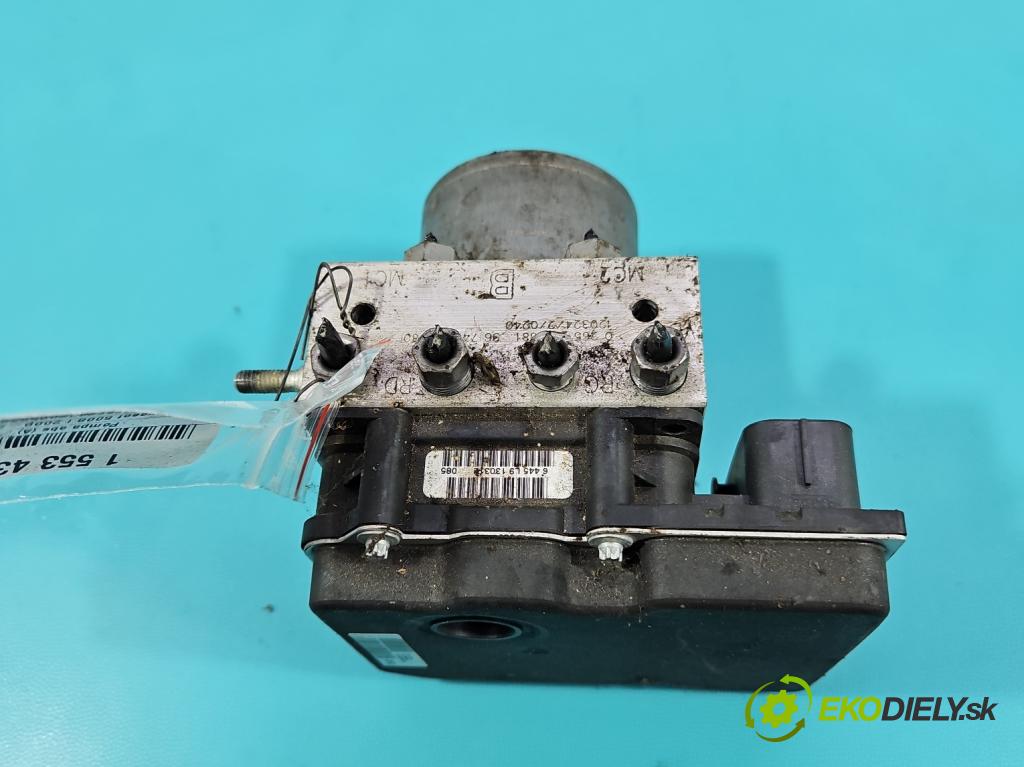 Peugeot 5008 I 2009-2017 1.6 16V 120 HP manual 88 kW 1598 cm3 5- čerpadlo abs 0265230881 (Pumpa ABS)