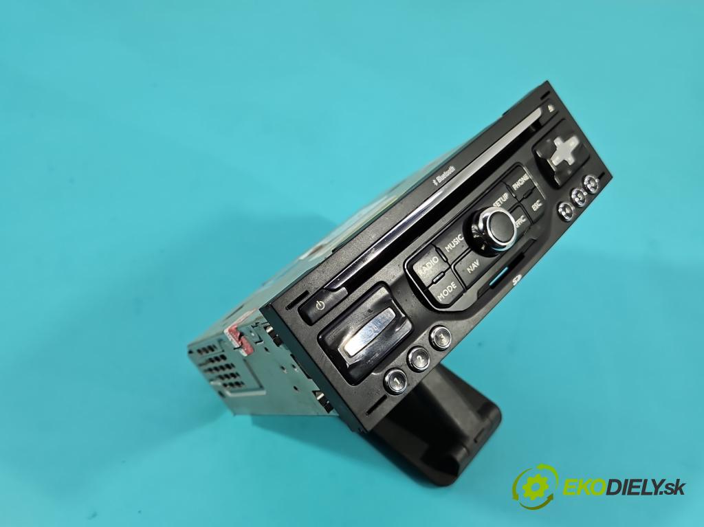Peugeot 5008 I 2009-2017 1.6 16V 120 HP manual 88 kW 1598 cm3 5- Radio originál 98016550XT